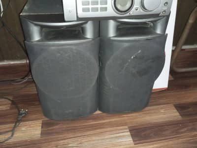 Original Sony Japanese Music System with 2 Speakers | Bluetooth, AUX