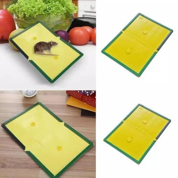 T   Reusable Catch Mouse Traps - Mouse Catcher Insect Lizard Spider Cockroach Rodent Snake Strongly