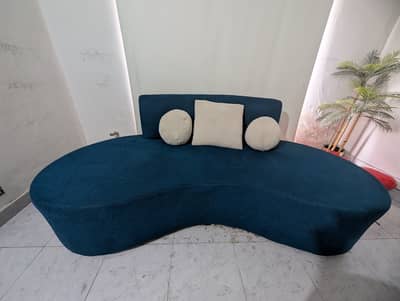 Sofa and Coffee Center Table with Planter