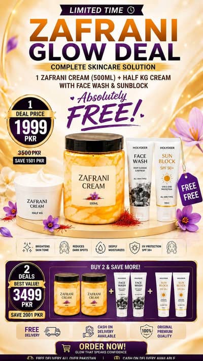 Zafrani cream deal