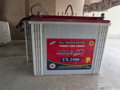 selling 4 batteries suggested for 5 kva solar  backup up to 6 Hour