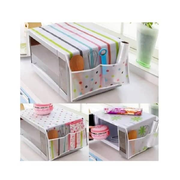 T  Microwave Oven Cloth Cover - Multicolor