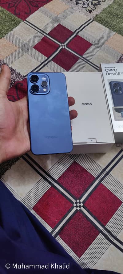 Oppo Reno 15 5G 12GB/512GB Blue -10/10 Condition - With Box