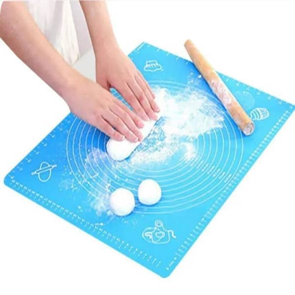 T  1 Pcs Non Stick Silicon roti Dough Mat