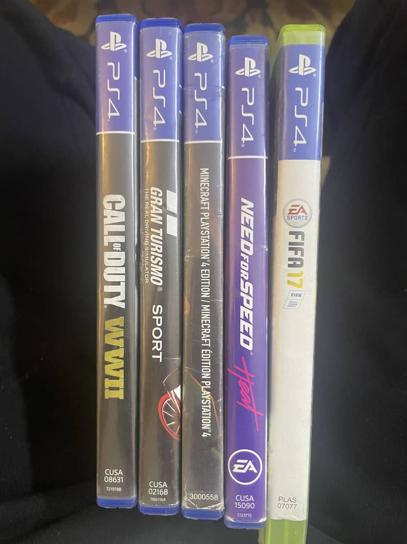 PS4 Games Set 0