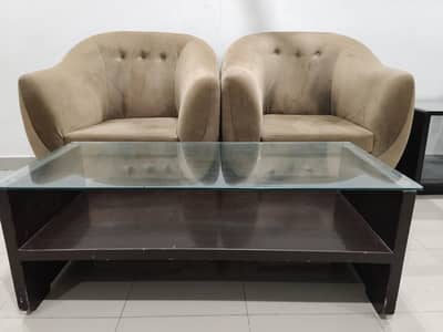 Sofa and table Set