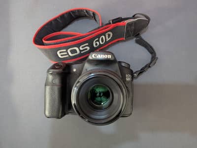 Canon EOS 60D DSLR 50mm Lens Camera & Accessories