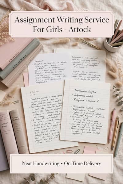 Assignment Writing Service For Girls -Attock
