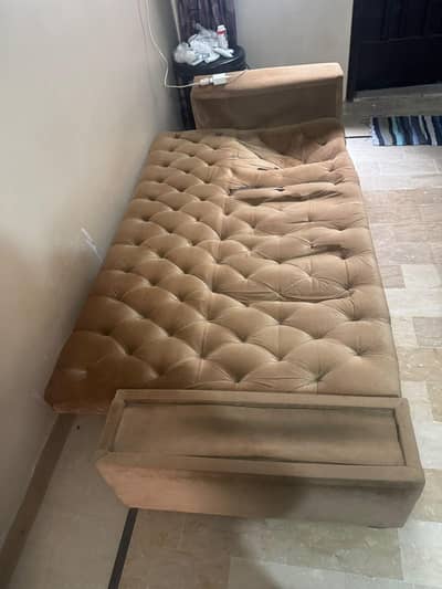 sofa with bed