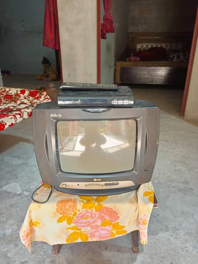 LG colour tv 14"