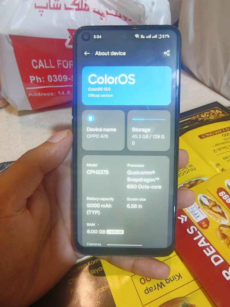 OPPO A76 1