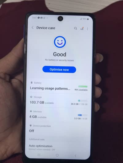 Samsung A71 pta aprowal ha