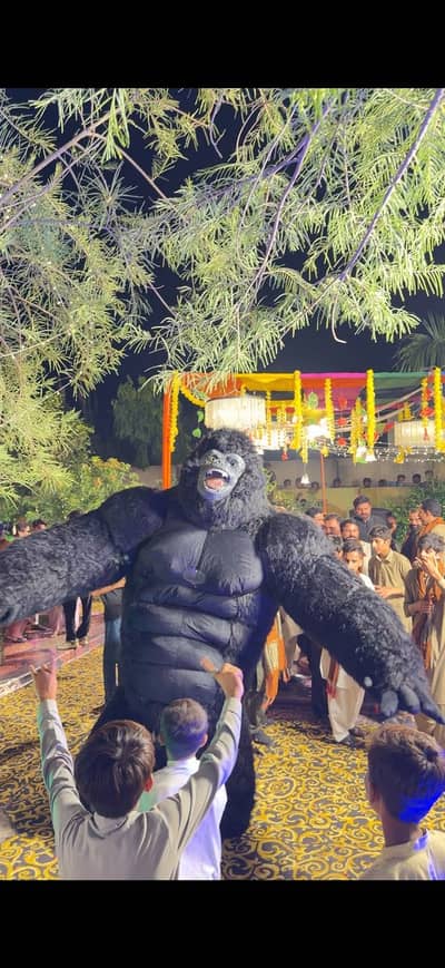 Premium gorilla costume for sale/attractive fancy dress/party,event