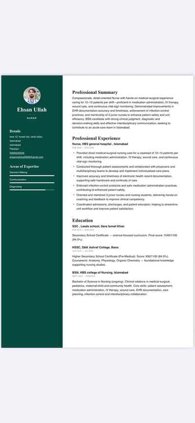 Nurse and Nursing assistant