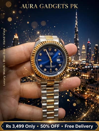 Rolex Watch - Premium Quality - Mirpur Khas