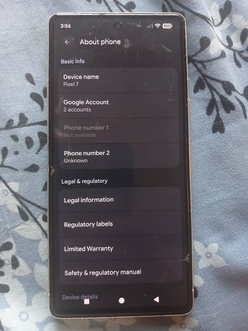 Google Pixel 7 6
