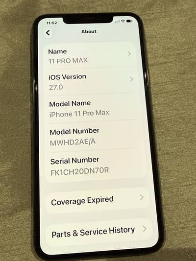 Apple iPhone 11 Pro Max