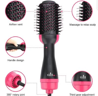 4 in 1 hair brush!