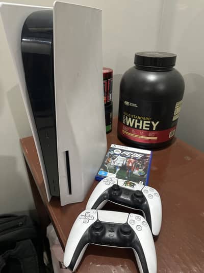 Ps5 Fat Disc edition + 2 controllers + fc26 cd