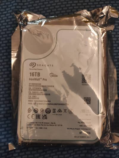 Seagate 16TB IronWolf Pro Internal HDD Brand New