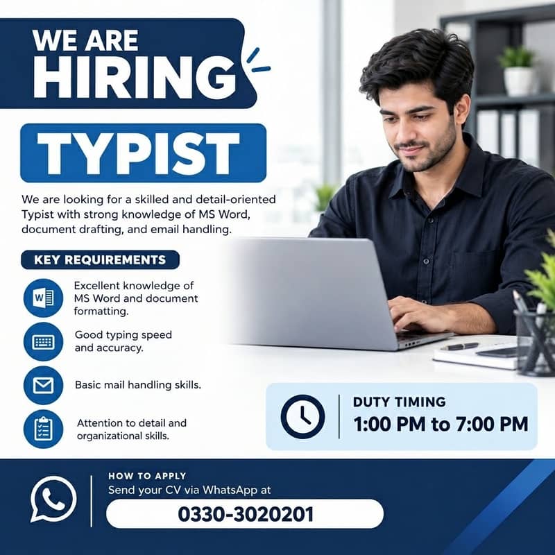 Office Assistan & Typiest/Data Entry Operator 0