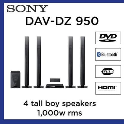 SONY 5.1 DZ950 Bluetooth Home theater brand new