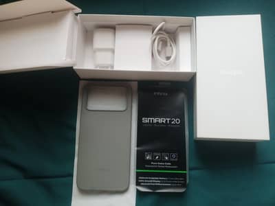 Infinix Hot 20Infinix Smart 20، 4GB RAM، 9 ماہ وارنٹی، بہترین حالت
