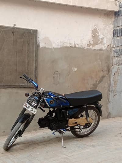 70cc cafe racer newly modified no work in bike
