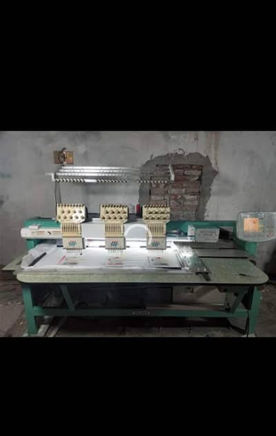 3head new embroidery machine 400/550