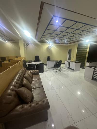 FURNISH OFFICE FOR RENT IQBAL TOWN MAIN BOULEVARD