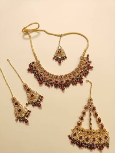 Bridal Artificial Jewellery Set for Baraat