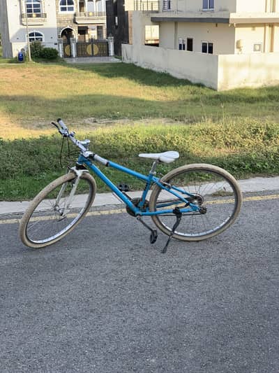 Blue Sports Bicycle