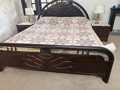 Queen sized bed for sale