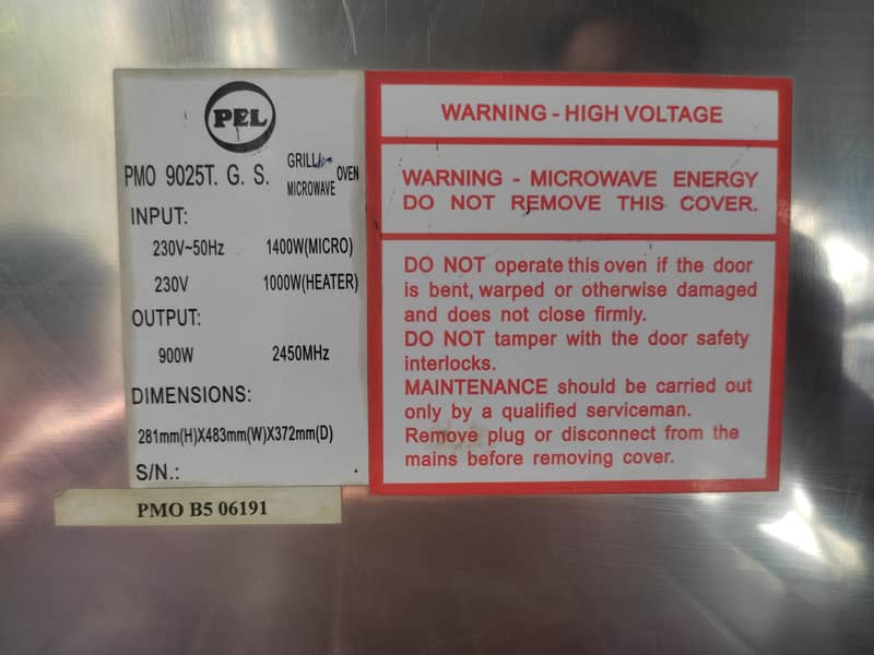 Microwave oven 3