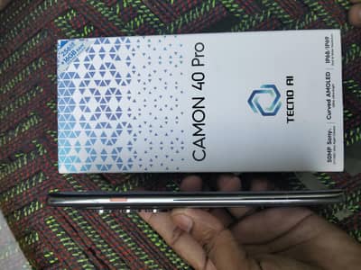 Tecno CAMON 40 Pro Mobile for sale urgent