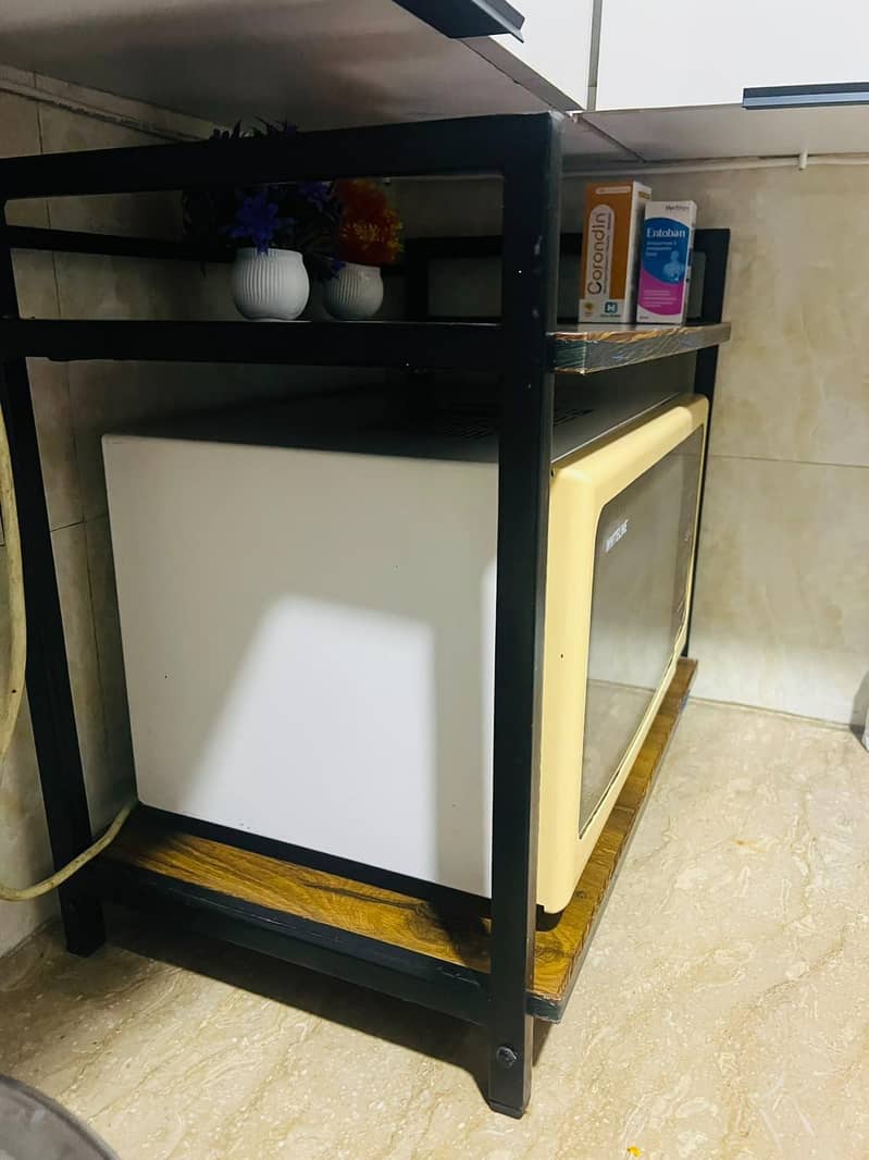 kitchen storage rack | microwave rack 1