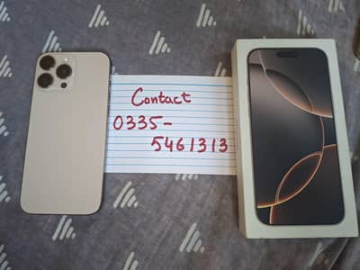 Apple iPhone 16 Pro Max 512 GB FU 100% BH