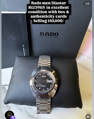 rado watch original
