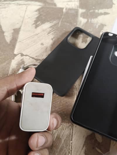 note 14 ka original charger and back cover