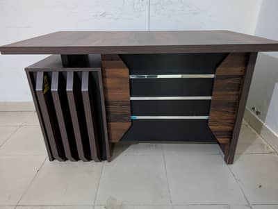 Office Table and Revolving Chair