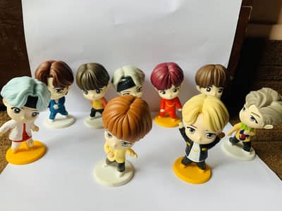 BTS Figures Set 9 pieces