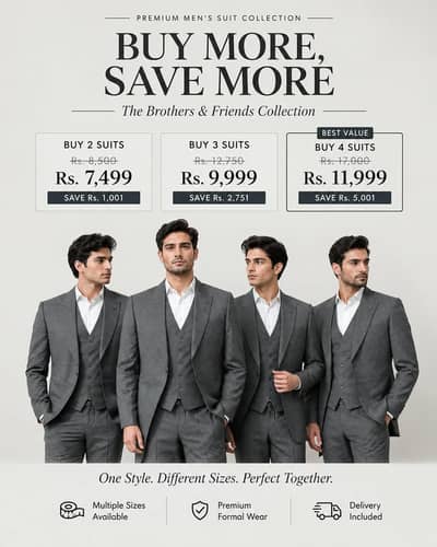 Premium Grey Suits
