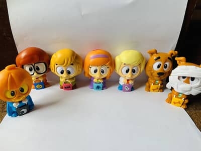 Scooby Doo Characters Set Piece of 7