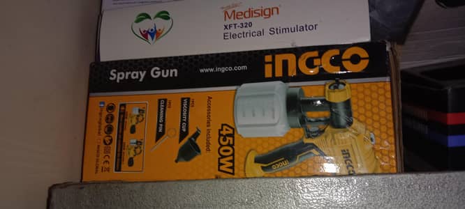 Electric Paint Spray Gun INGCO 450W - For Sale*