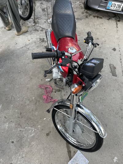 Honda cg 125 2024 model purchase dec 2024 reg 2025