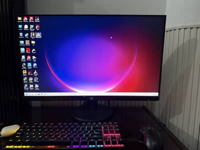 Hp 27 inch borderless Led 1080 60hz refresh rate