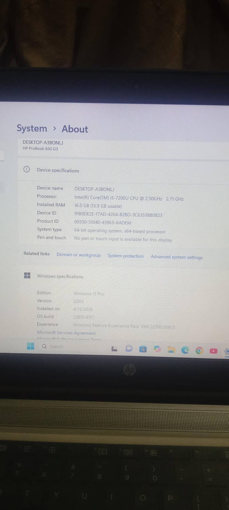 HP ProBook 3