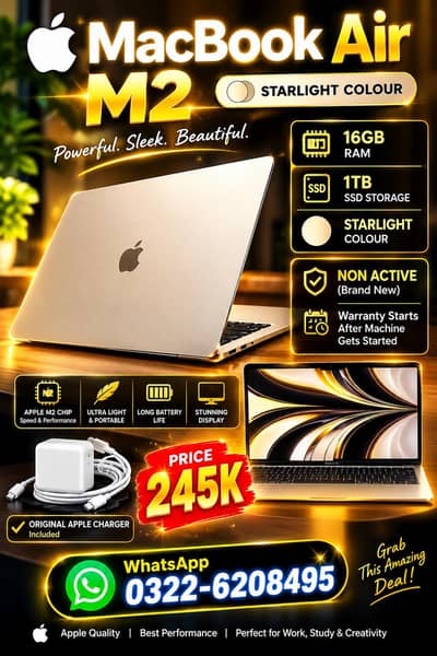 macbook air m2 13.3" non active