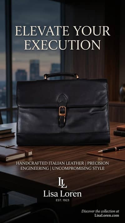 lisa loren leather bag