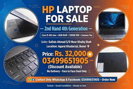 Core i5 4th Gen HP Elitebook